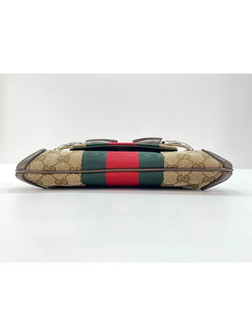 Gucci Handbag Horsebit Brown